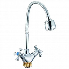 Смеситель GLAUF кухня QTZ4-E827 с поворотным .изливом