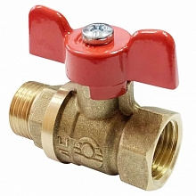 Кран шаровый американка бабочка 1/2 ГШ Valfex