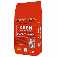 Терракот Клей д/печной плитки жаростойкий 5кг 