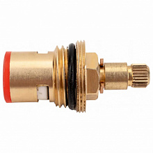 Кран-букса керамическая 1/2" 24 шлицов 2 резьбы PSM-1291-24