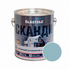 Акватекс СКАНДИ кроющий антисептик для дерева северное море 2,5л