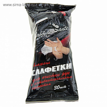 Салфетки влажные Lado de Sante 30шт д/рук с антибак. эф. 