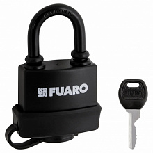 Замок навесной FUARO PL-WEATHER-3650  BLACK