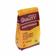 Клей для обоев QUALITY флизелиновый 200гр. пакет