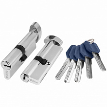 Механизм цилиндр Z402/60 CP хром 25+10+25 PUNTO
