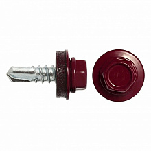 Саморез кровельные RAL-3005 ZP 5.5*19 (250)