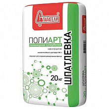 Шпатлевка Полимерная полиарт 20 кг д/внутренних работ Старатели 
