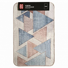 Коврик для ванной EG Мозаика, флис, 70 x 45 см