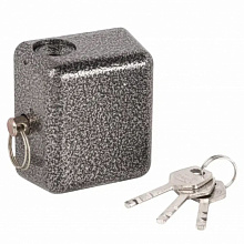 Замок навесной PK-1480 3key блистер диск. ключ PUNTO
