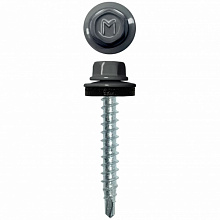 Саморез кровельные RAL-7024 ZP 4,8*35 (250)