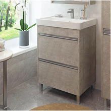 60 Тумба "White Stone 60"+умывальник GRAND 60/MODUO 60/COMO 60