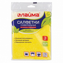 Салфетка универсальная вискозная 38*30 3шт