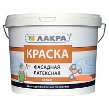 ВД Лакра фасадная колеровочная латексная коричневая(5-9-7) 3 кг 