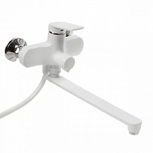 Смеситель GLAUF-Solone PLA-7101 ванна, корпус пластик,белое матовое 