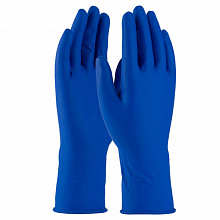 Перчатки M хозяйственные латексные универсальные синие Gloves 