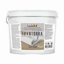 BRAVO грунтовка под обои 2,5кг 
