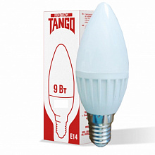 Лампа светодиодная Tango 9W E14 свеча 6500К 220V
