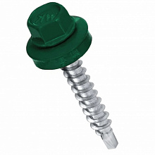 Саморез кровельные RAL-6026 ZP 4,8*35 (250)