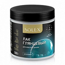 Лак глянцевый для мебели SOLEX 0,5 л 