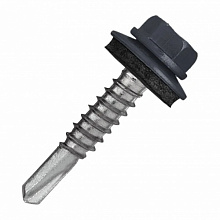 Саморез кровельные RAL-7024 ZP 5,5*25 (250)
