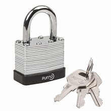 Замок навесной PK-6540 3key английский PUNTO